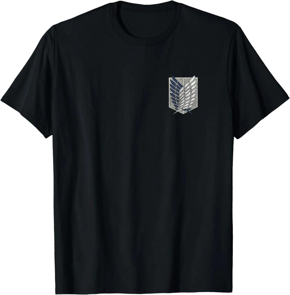 Attack on Titan Season 3 Scout Regiment Distress T-Shirt Anime  Tshirt  Graphic T Shirts  Harajuku Tops Tees Unisex T-Shirt