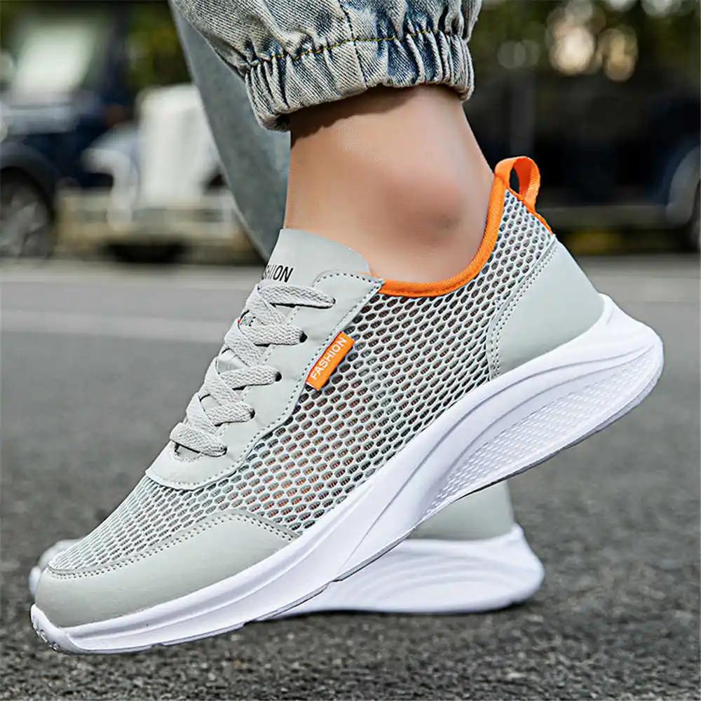 White Sole Orange Mens Sneakers Black Spring Tennis Famous Shoes Sports Footwear Order Tenus High Runner