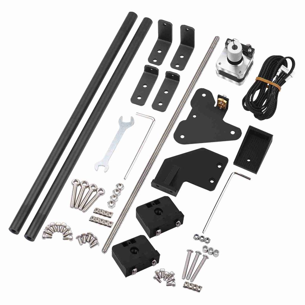 3D Printer Accessories Ender-3 Dual ing Screw Rod Upgrade Kit & Supporting Rod Set Pull Rod Kit Reinforce Anti-Shaking for Ender-3