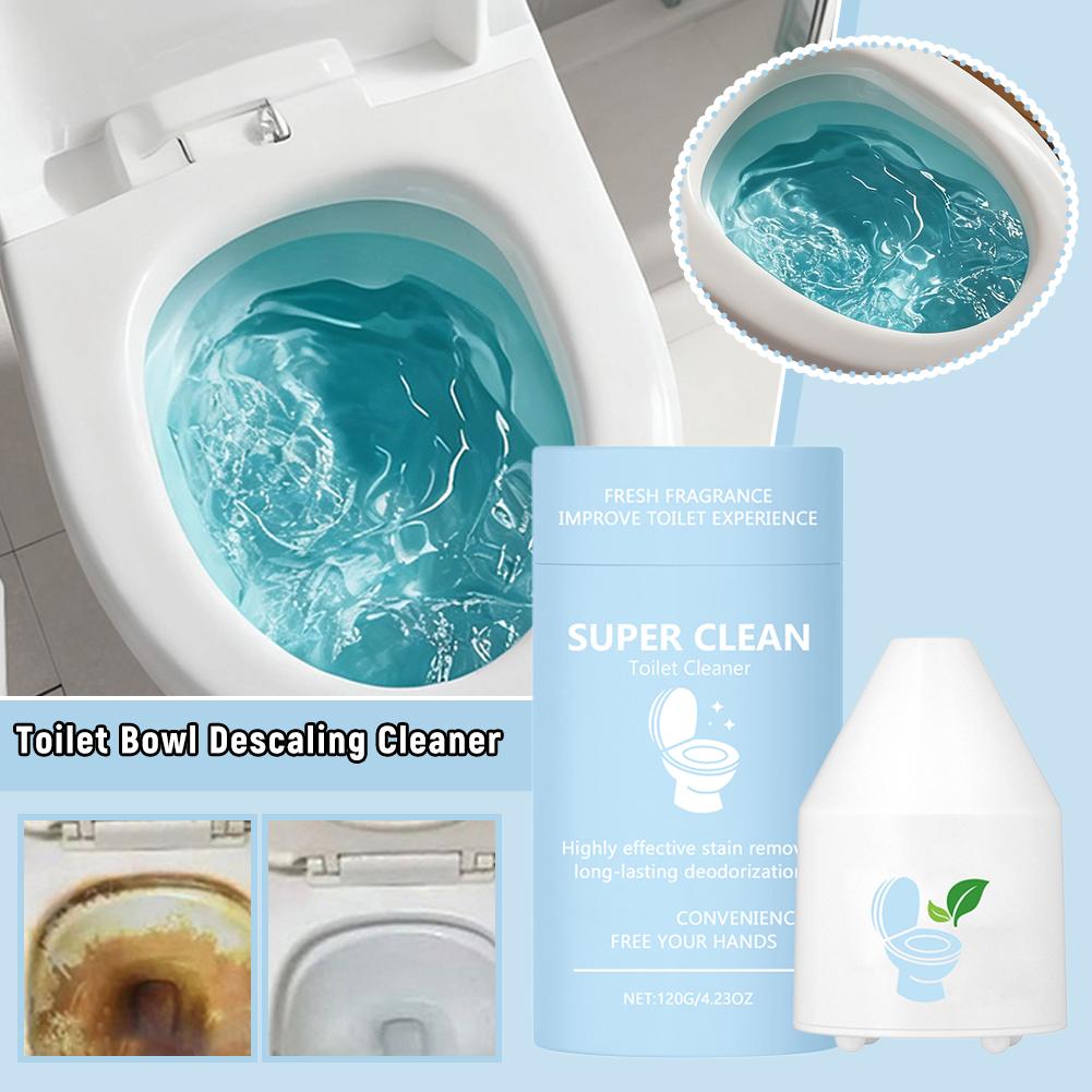 Toilet Bowl Automatic Cleaner Toilet Efficient Strong Descaling Remove Dirt Toilet Tank Cleaners for Deodorizing Descaling