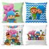 Poszewka na poduszkę B-Boy-Girl-Pocoyo z nadrukiem, poszewka na poduszkę do salonu, na sofę, dekoracja sypialni