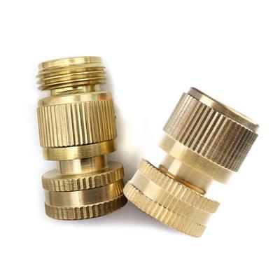 Garden Hose Accessories 3/4inch Female Quick Connector Pressure Washer Connector Water Hose End Brass Connector Fitting