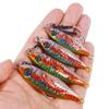 30G 40G 60G 80G Metal Jig Candy Casting Lead Bait Jigging Bait Slow Pitch With Assist Hooks Jigs Lure
