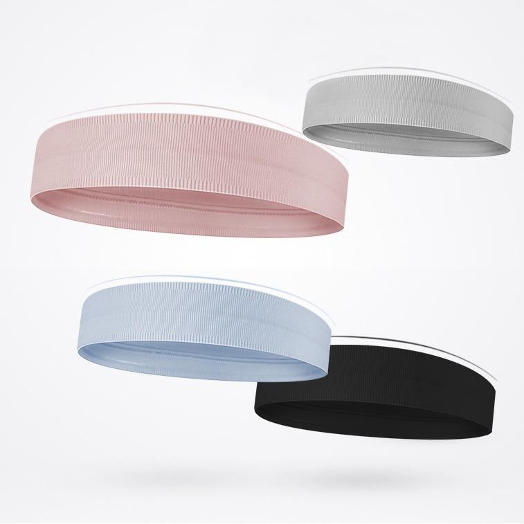 Running Headband Sweat Absorbing Anti Slip Yoga Tennis Sports Band for Women and Men Lightweight Comfortable