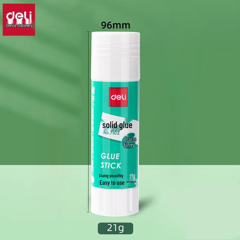 Deli Stationery 7102 Medium 21g Craft Glue Stick for Students and Children 21g