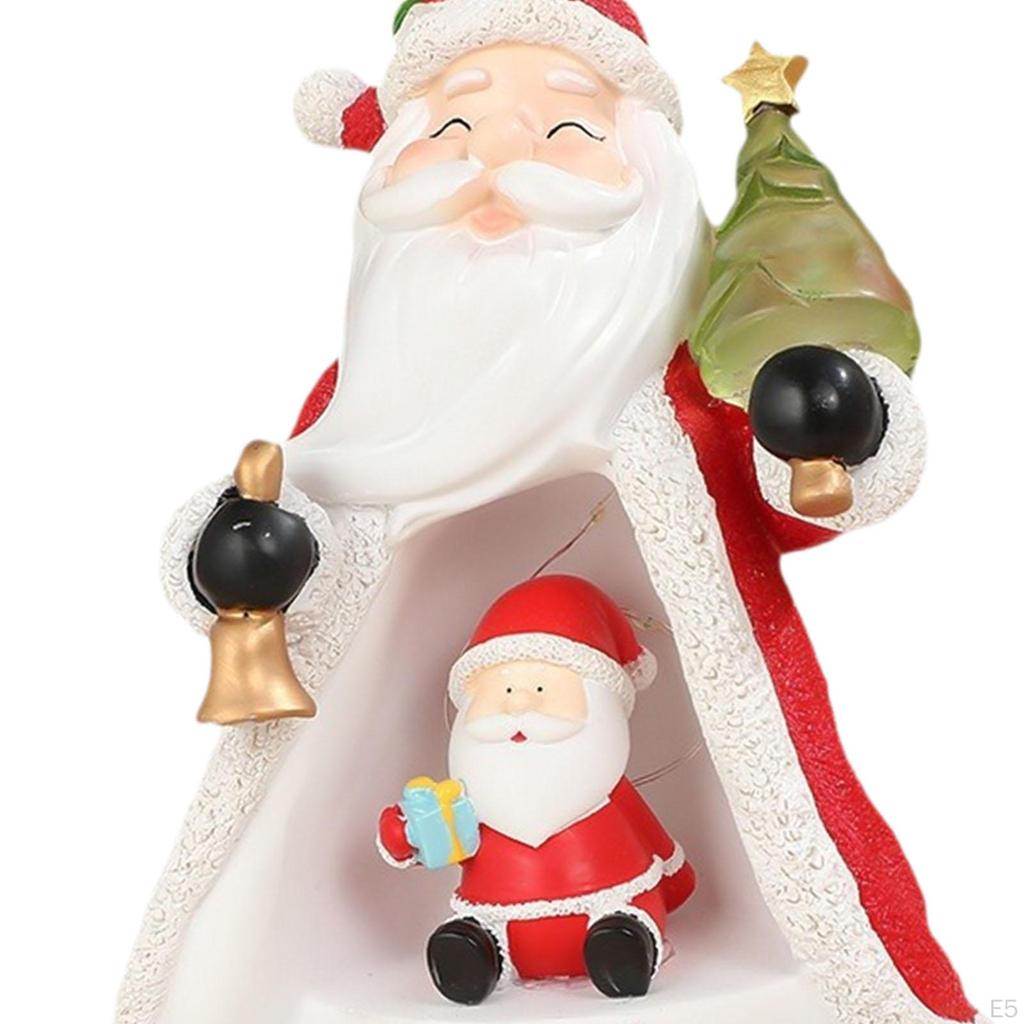 Weihnachtsdekoration mit leichter Handwerkskunst, stabiler und süßer Harzstatue