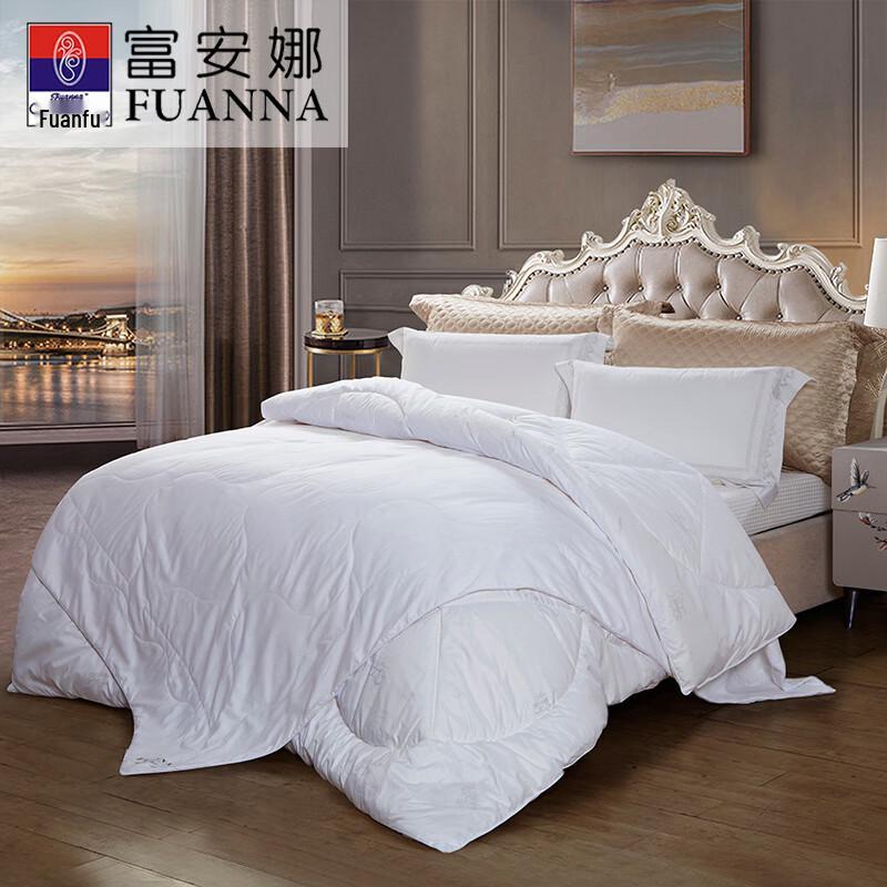 FUANNA All-Season Tussah Silk & Australian Wool Duvet