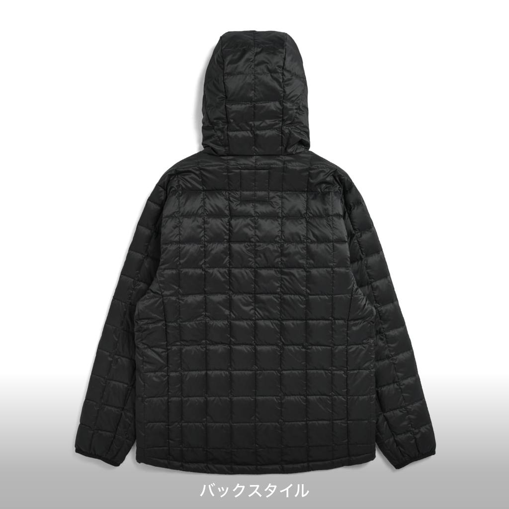Taion Down Hoodie Black 106BXMT-800