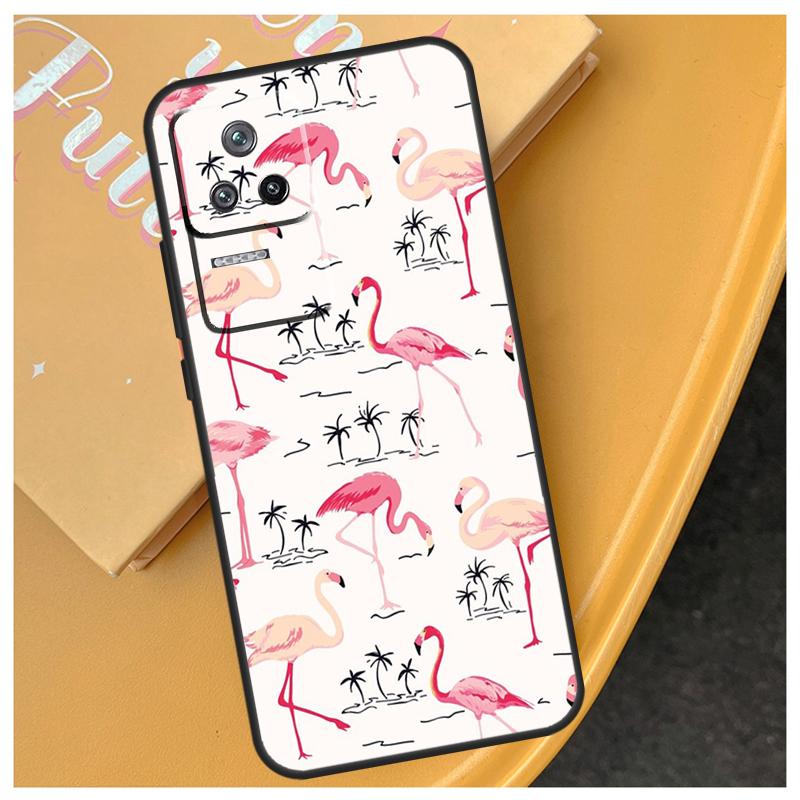 Flamingo Bird Funda For Xiaomi 17 Pro Max 15 14 Ultra 13T 14T 15T POCO X7 Pro X5 X6 F6 F5 F7 F8 Ultra Case