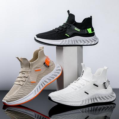 Men's Shoes 2025 Spring Korean Version of Fly-woven Sports Shoes Men's Trend Korean Version of Sports Shoes Men's Shoes