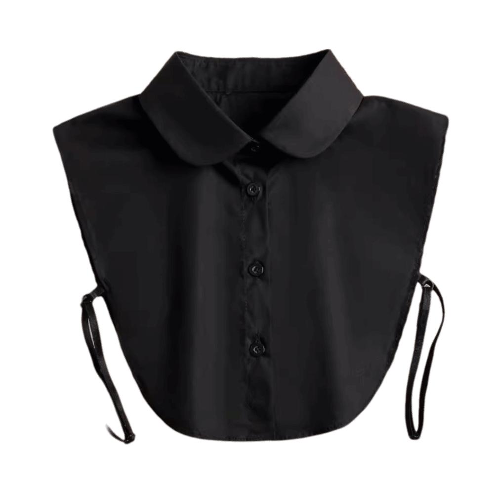 Versatile Half Shirt Style Fake Collar Adjustable Straps Detachable Collar  Women Men
