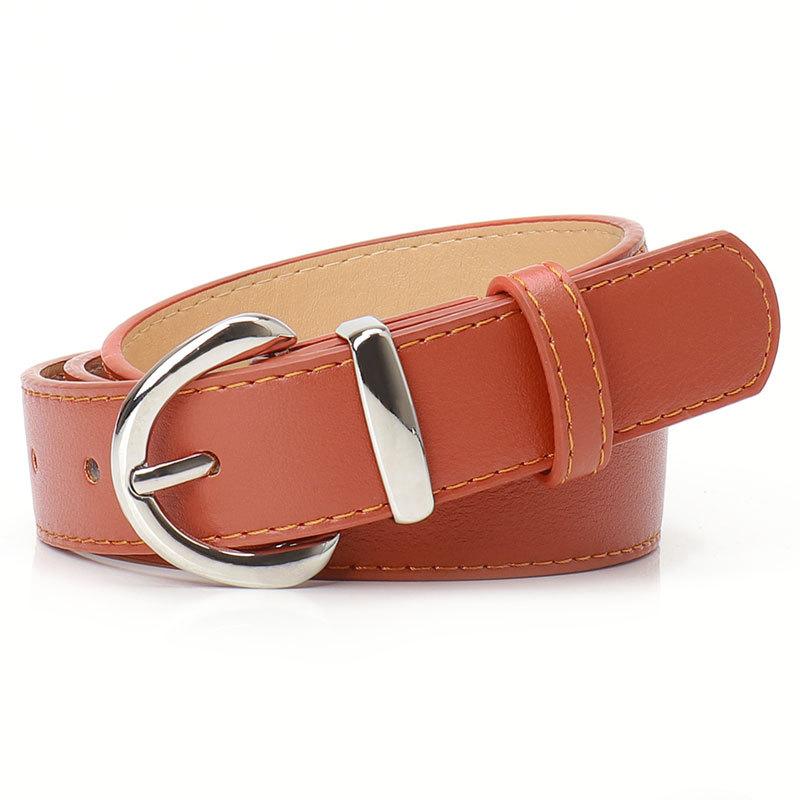 Factory Alloy Pin Buckle Belt Women'S Simple Casual Jeans Belt Women'S Belt