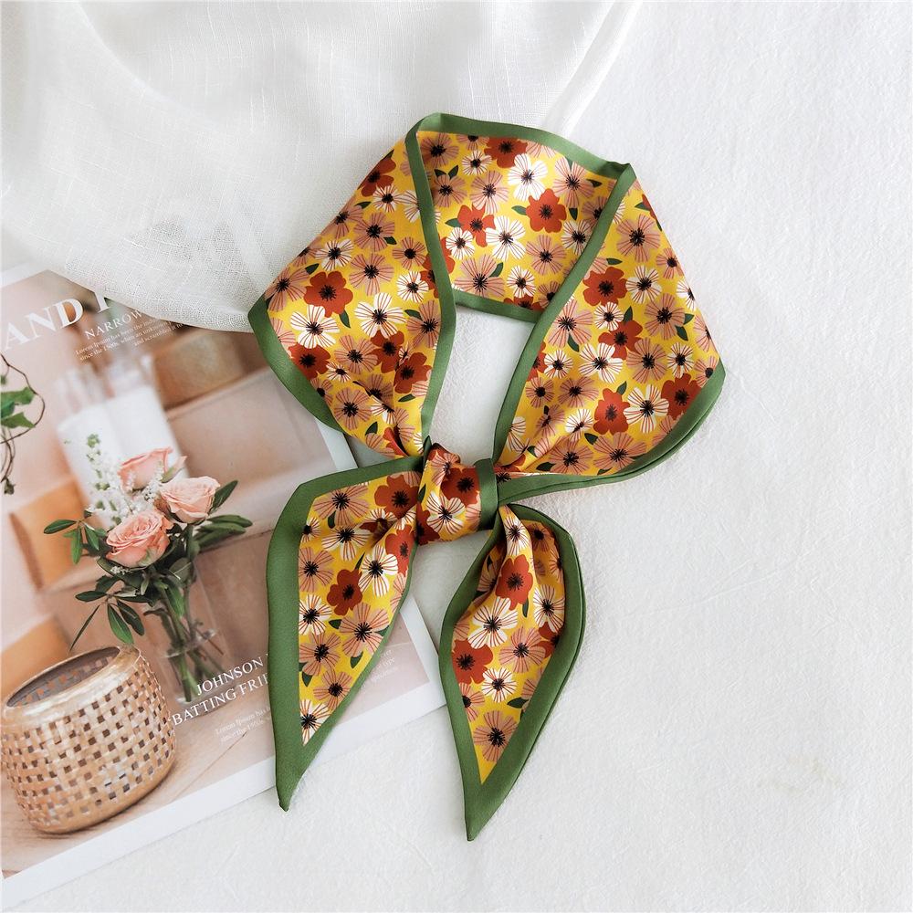 Neue Schals Seidenschals Damen Frühlings- und Herbstsaison Lange dekorative professionelle Schals Sommer Dünne Stile gepaart mit stilvollen Hemden