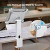 Rotation Kiosk Stand Silver AboveTEK Retail Industrial Compatible with Inch iPad Tablets AirRegister Anti-Theft 360-Degree Clamp-On