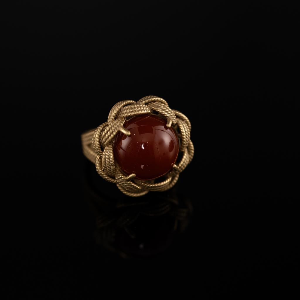 Medieval Copper Alloy Ring, Retro Court Style, High Sense Female Designer Temperament, New Ring