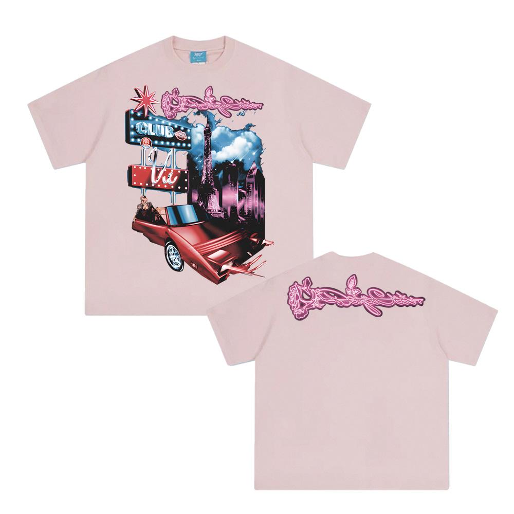 OFFICIAL CLUB VIE PARIS T-SHIRT Doja Cat T Shirt Hip Hop Comfortable 100% Cotton Clothing High Quality Tops