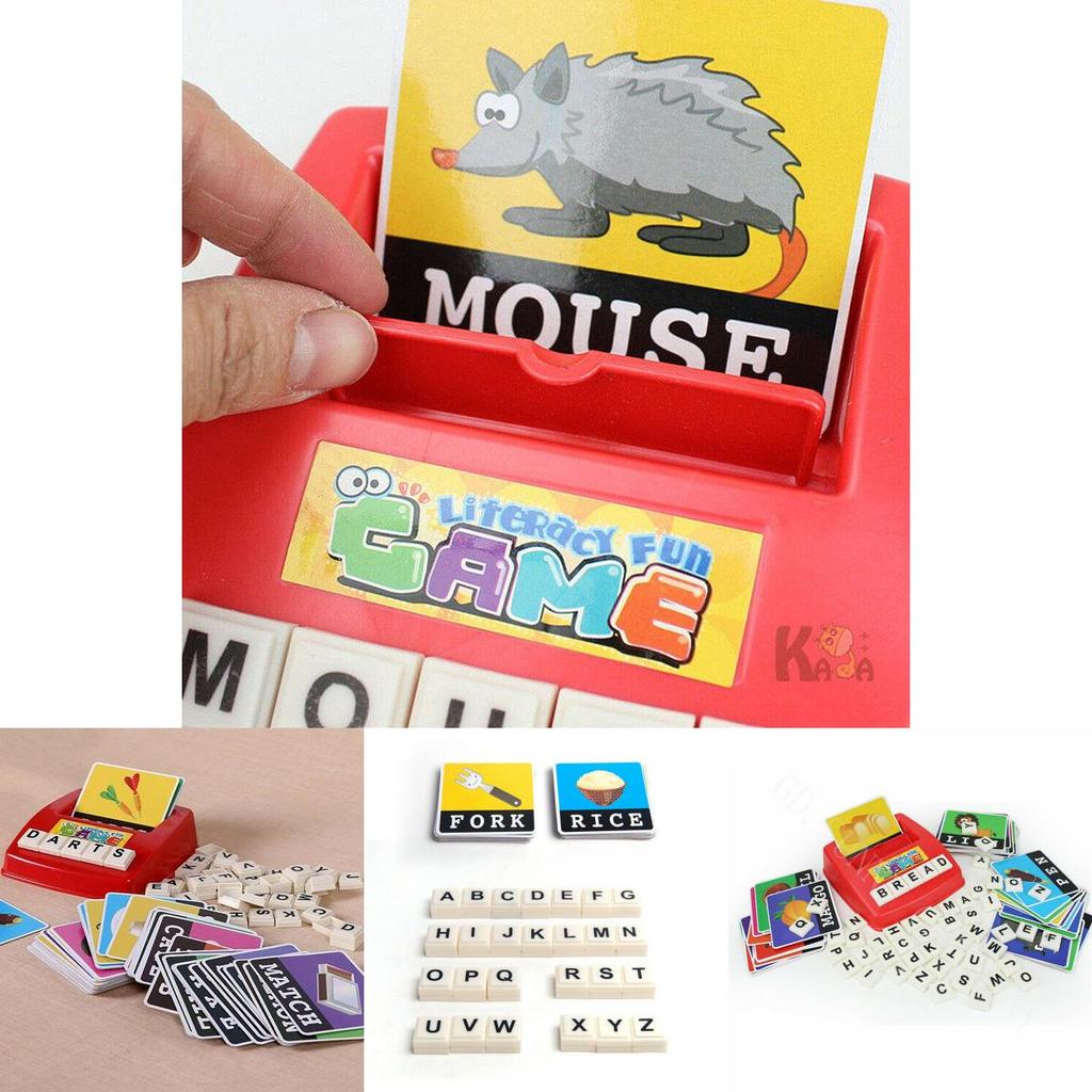 Engaging Educational English Spelling Alphabet Letter Game For Kids Learning Fun