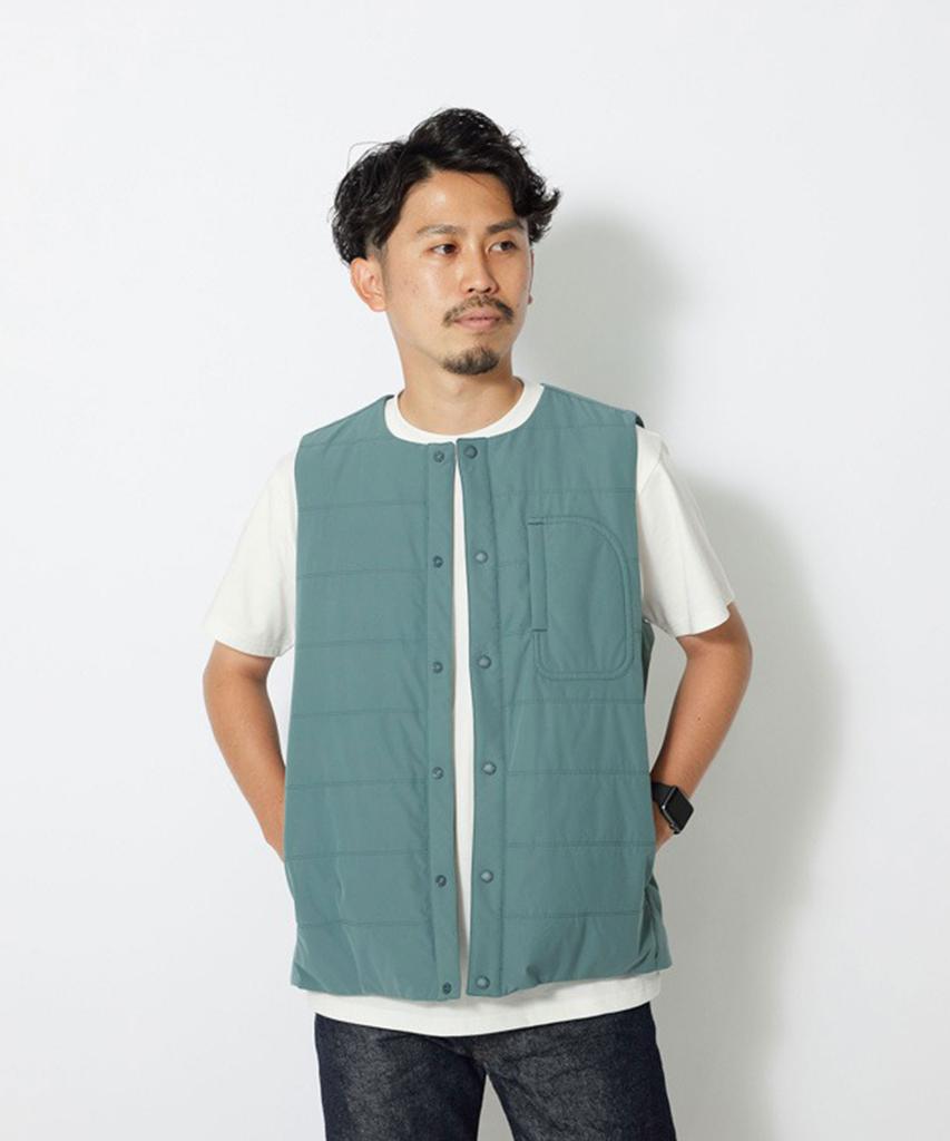 Snowpeak Flexible Insulated Vest - Balsam Green / Sw-23Su004Bgr