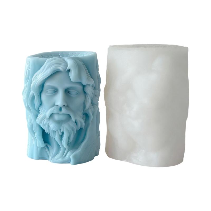 Multipurpose Silicone Mould for Portrait Relief Art Craft Cement Plasters Candle Making