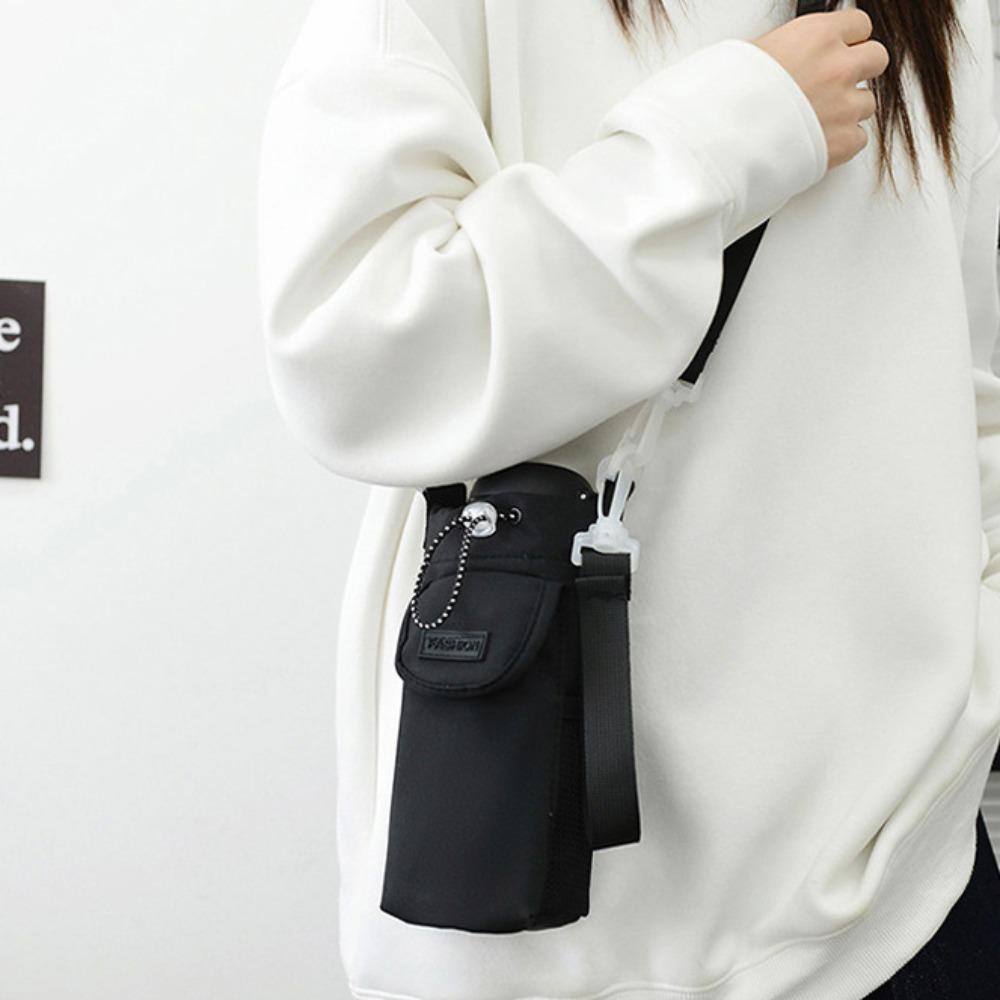 Shoulder Strap Crossbody Water Bottle Purse Waterproof Water Bottle Sling Bag  Hiking