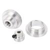 Belt Bearing Pulley Aluminium Alloy Mini Lathe Transition and Motor Belt Pulley for MX210 WM210