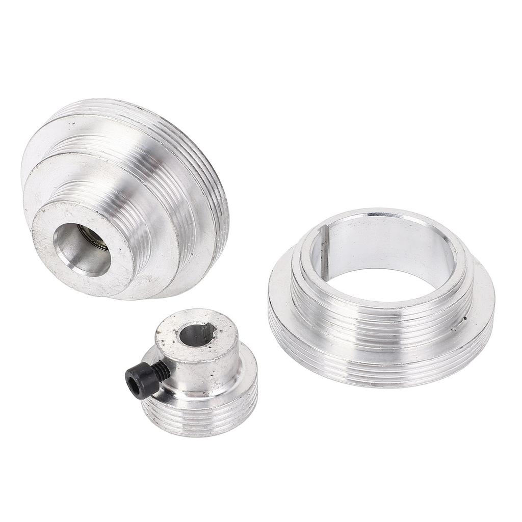 Belt Bearing Pulley Aluminium Alloy Mini Lathe Transition and Motor Belt Pulley for MX210 WM210