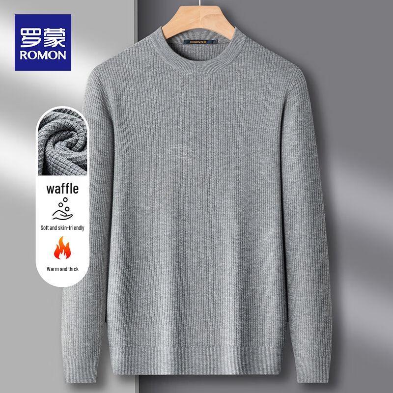 

Luomeng Men s Waffle Knit Pullover Sweater & T-Shirt 3XL