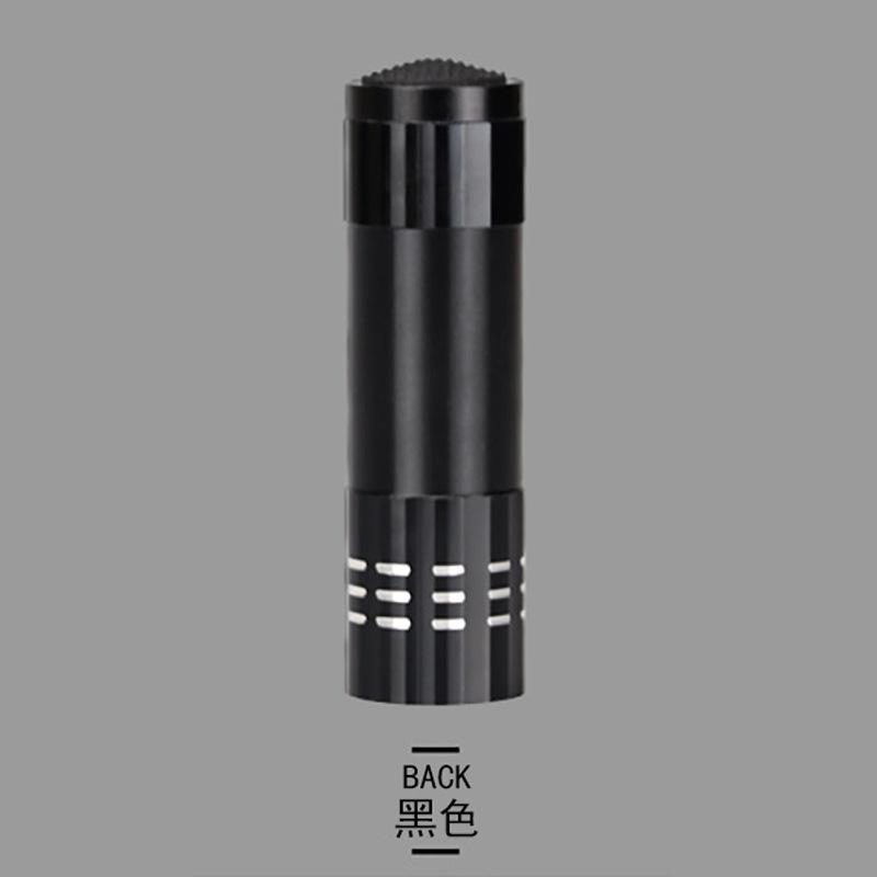 Asciuga Unghie Mini 9 Luci LED Torcia Lampada UV Portatile Gel per Unghie Maschera Asciugatura Rapida Strumento per Manicure Supporto