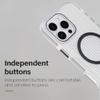 For iPhone 16 Pro Max Magnetic Case TPU PC TPE Shockproof Phone Back Cover