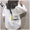 Women Fashion Clear Sweet Purses Candy Color Messenger Bag Crossbody Bags Shoulder Bag Transparent Jelly Bag