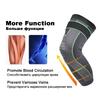 OLIKEI Bandage Compression Knee Sleeve Full Leg Knee Pads Elastic Knee Brace Sports Warm Long Knee Support for Basketball Running Fitness