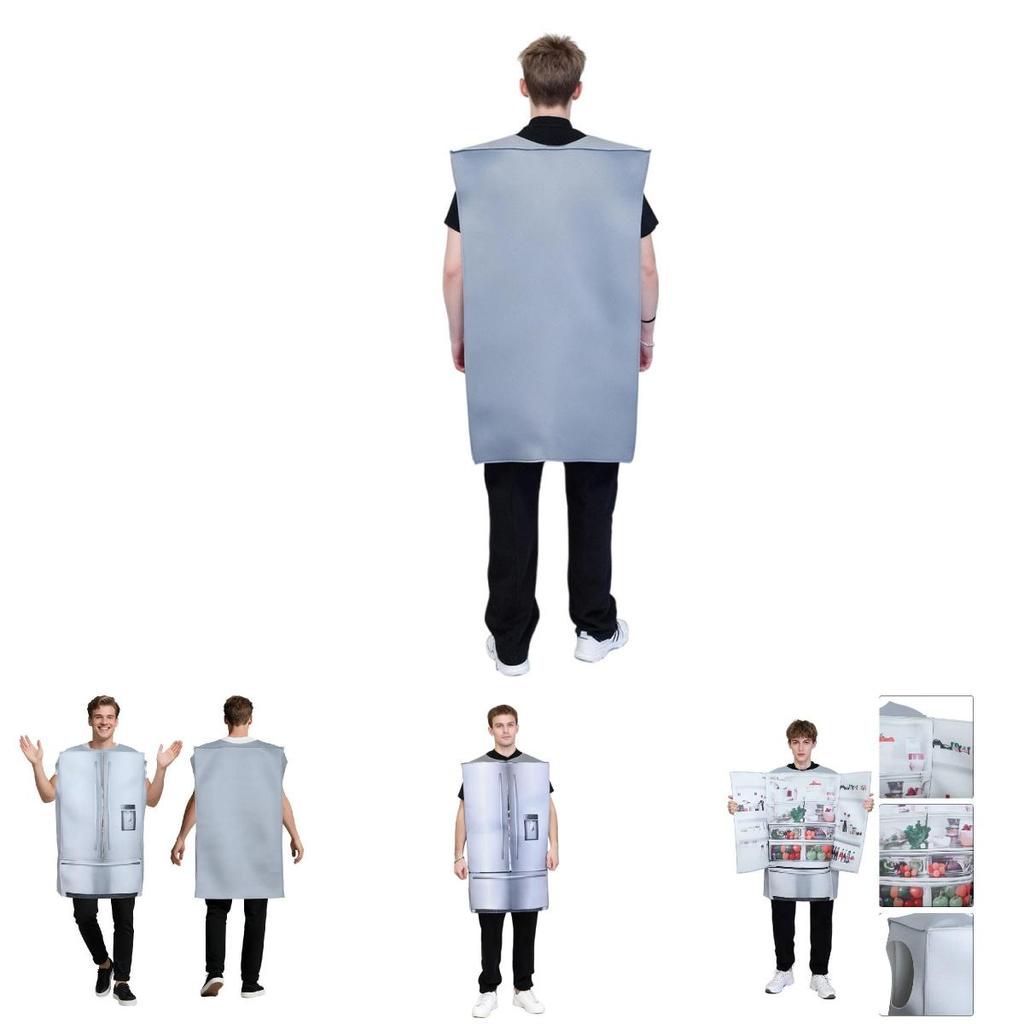 Halloween Costume Refrigerator Cosplay Suit For Adults Party And Bar Fun Creators