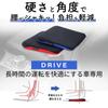 L CC 37cm X 31cm X Car Polyethylene Foam Dr. Cushion, Red, 5cm, Cushion,