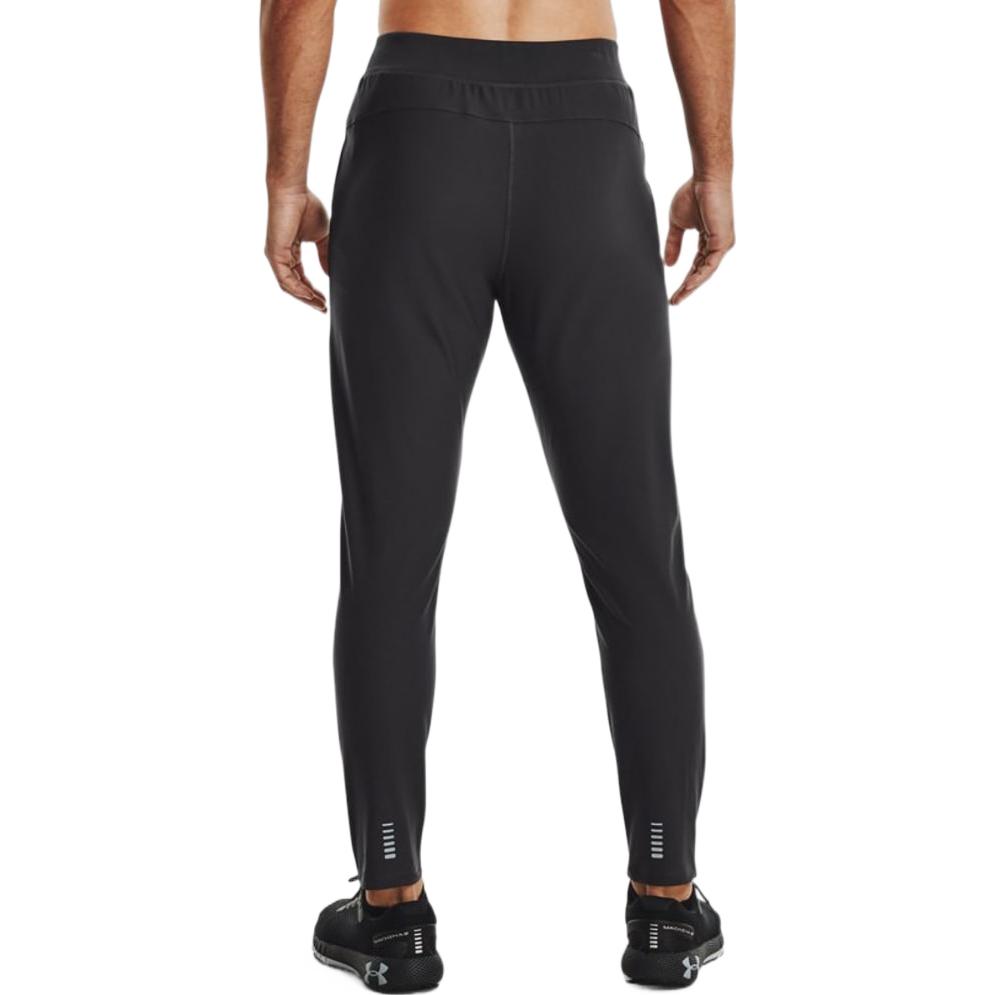 Under Armour Solid High-Elasticity Running Pants Men Bottoms Coal-Jade-Gray 1366271-010