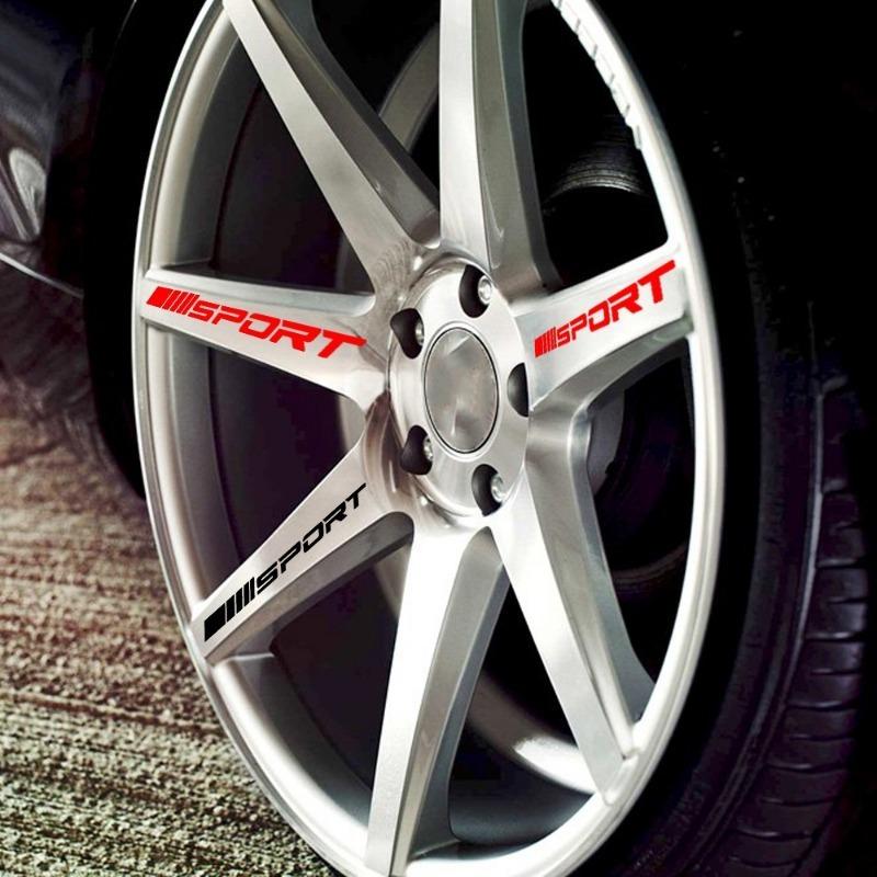 Autocolant roți auto Jante Sport Racing Decal Universal Car Styling Modificare Camion Motociclet Wheel Decoration Decal