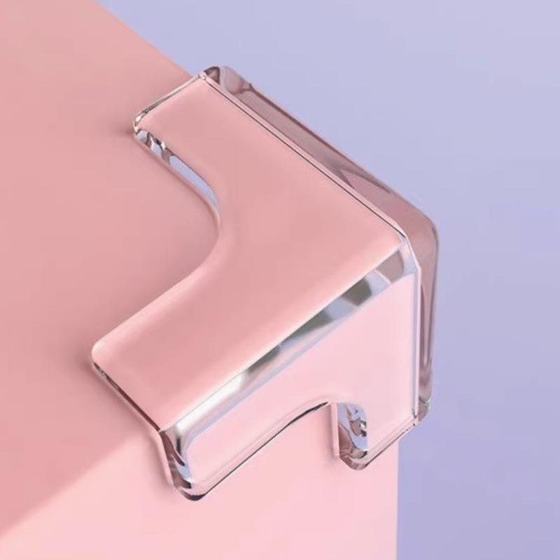 Table Corner Anti-collision Corner Guard, Soft Anti-collision Cabinet Corner Protective Cover, Transparent Protective Cover