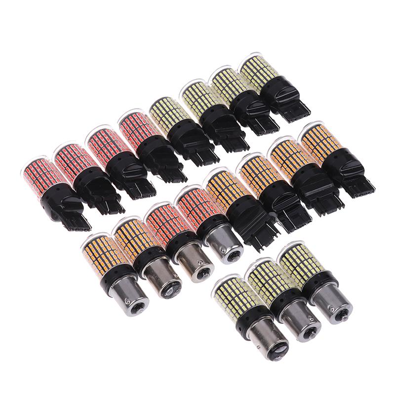 2 Pcs T20 Led Turn Signal Bulbs Canbus 1156 Ba15S P21W 1157 Bay15D P21/5W 7440 7443 W21/5W 3156 3157 Car Rear Brake Light