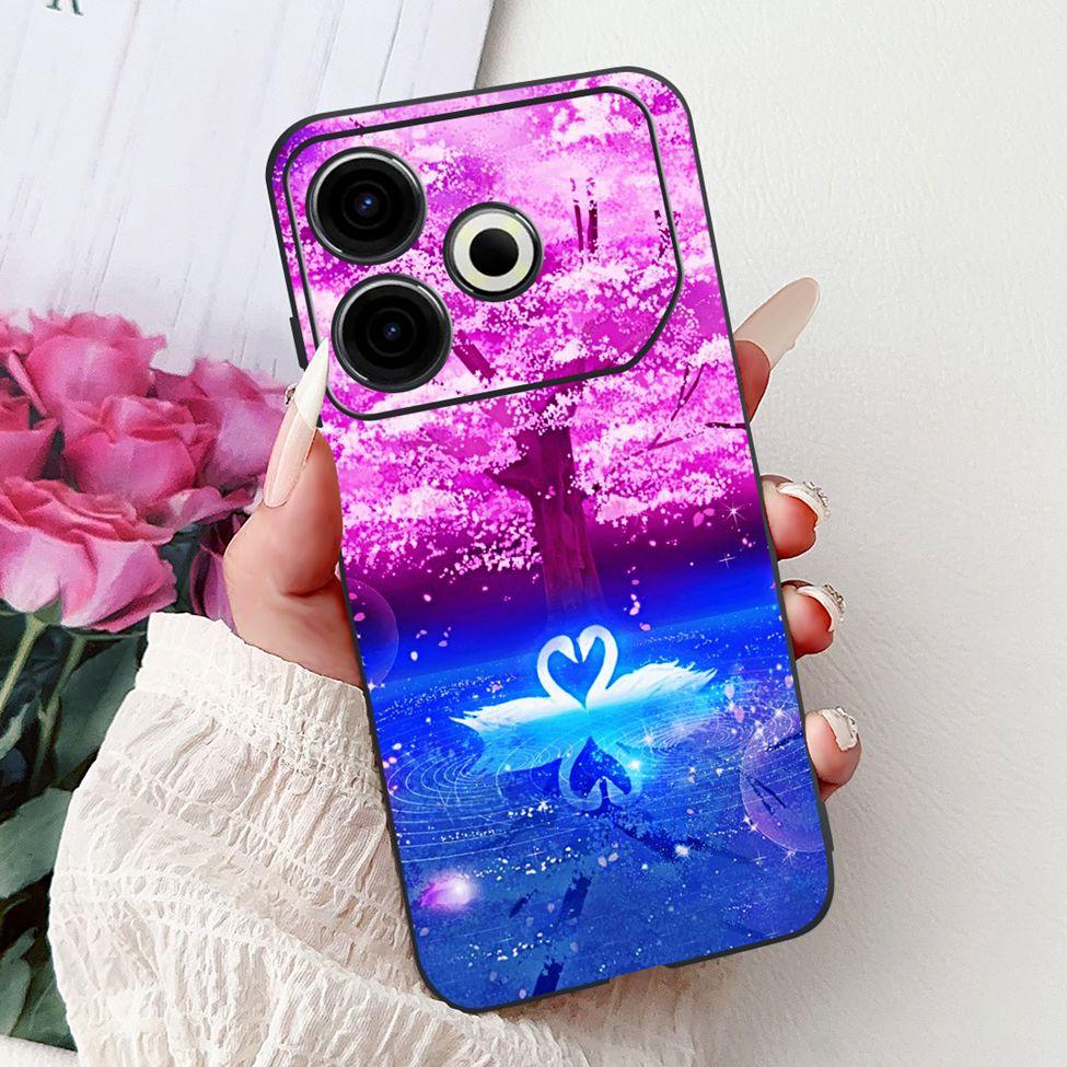 For Tecno Pova 6 Neo 4G Case Cover Luxury Butterfly Love Fashion Flowers Cool Lion Painted Phone Case For Techno Pova 6 Neo 4G
