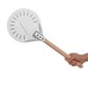 Wooden Handle Turning Pizza Peel Paddle 7/8 inch Pancake Pizza Turner  Oven Accessories