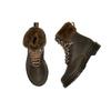 Dr. Martens 1460 Faux Fur Lined Warm Comfortable Boots Women Boots Gray-Green 26951481