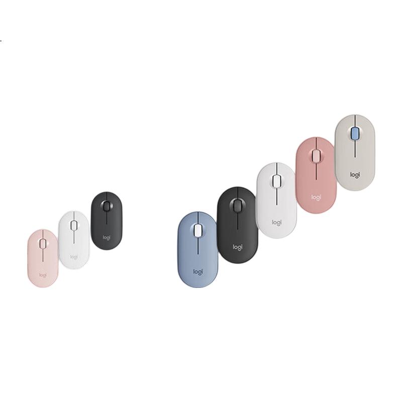 Logitech PEBBLE 2.0 Wireless Bluetooth Mouse Silent Office Portable Pebble 2nd Gen Black