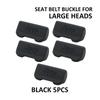 Car Seat Belt Buckle Plug Anti-collision Cover Silicone Protective Covers For df2 Cherokee Wrangler JK Gladiator Compass  ex6