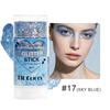 Fit Colors Star Series Glitter Stick Body Shimmer Face Hair Highlighter Chunky Festival Glitter Makeup for USA 250th Anniversary Fireworks Party Raves