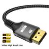16K DisplayPort2.1 @30 8K120Hz (DSC) 80Gbs Bandwidth HD High Brush DP2.0 Cable
