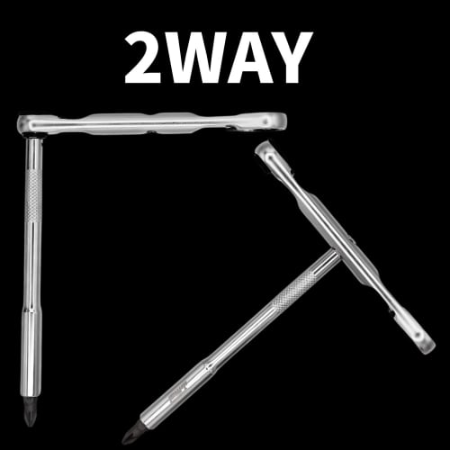 PWT 30-Piece Bit Socket Wrench Set (C30SSSET) by Japan Manufacturer, Includes 1/4-Inch Super Short Sockets, Bits, and Ratchets, Perfect for Car, Motor