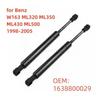 2Pcs Car Hood Lift Supports Shock Struts 1638800029 For Mercedes Benz ML320 ML350 ML430 ML500 1998-2005 W163-A15Z