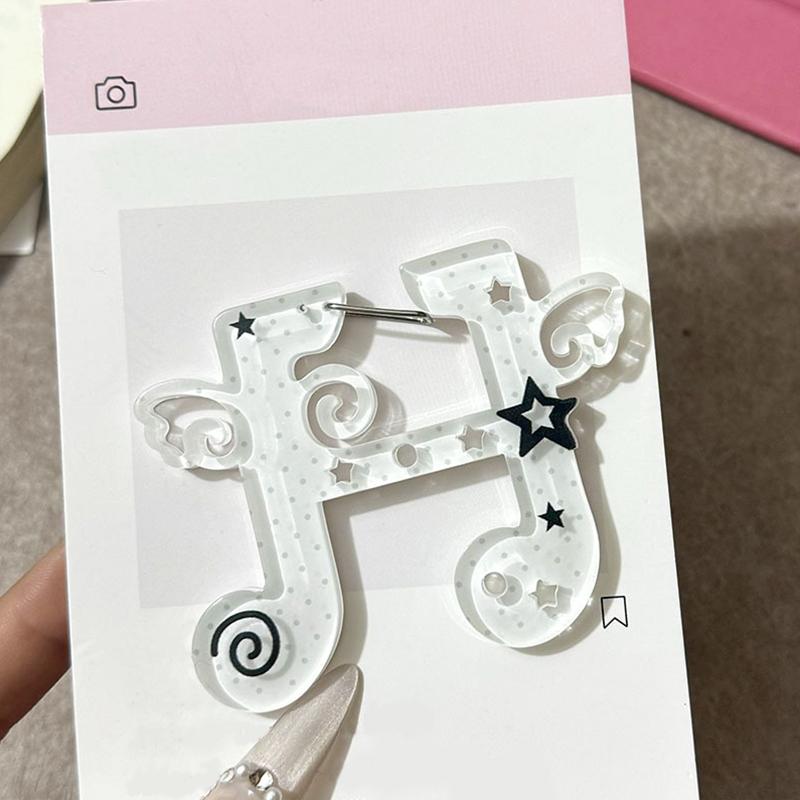 

1 шт. Аксессуары для DIY Смешной брелок Креативные подвески для сумки Милый брелок Y2K Украшение Прозрачные акриловые подвески Подвески для сумки Разноцветный