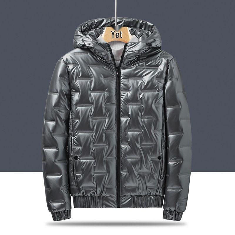 Men's Hooded Winter Cotton Down Jacket