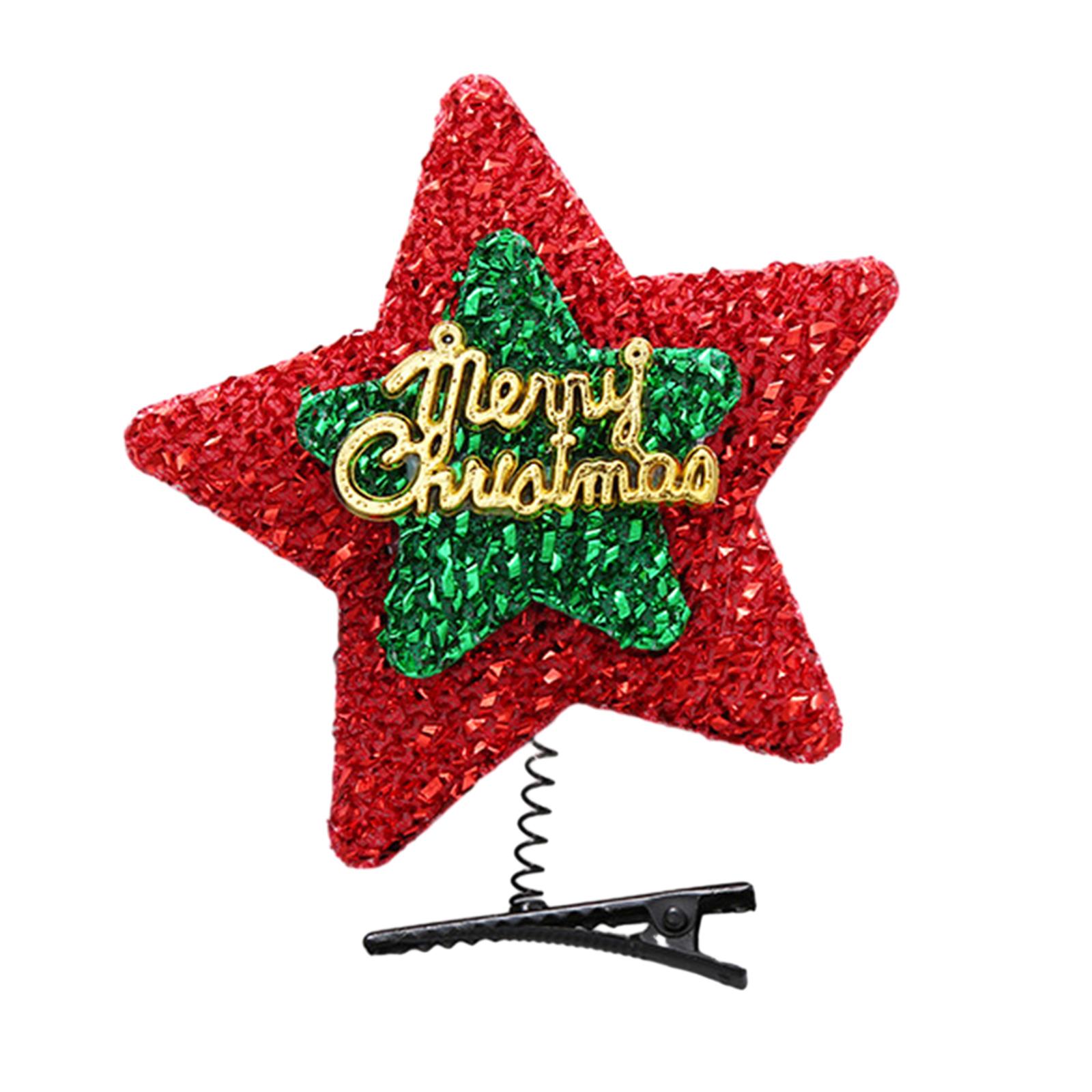 

Мультфильм Рождественский Фестиваль Заколка для волос Головной убор для женщин Дети Челки Фотосъемка Покупки Путешествия Противоскользящий 2