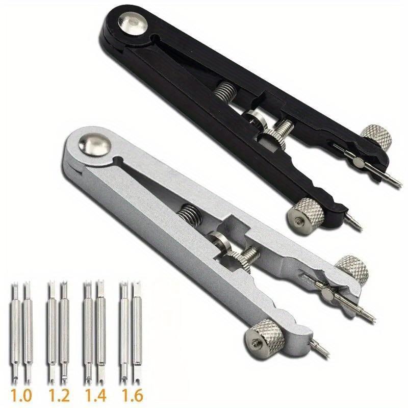 Watch Band Remover Plier Spring Bar Watch Strap Aluminum Alloy Repair Removing Tool V-Shaped Adjuster Plier Repair Tool